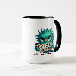 フクロウの面白いコーヒーマグ コーヒー切れマグ マグカップ