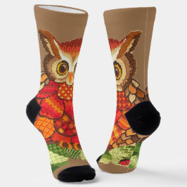 フクロウの靴下 ソックス