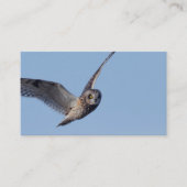 フクロウの飛行 名刺 (正面)