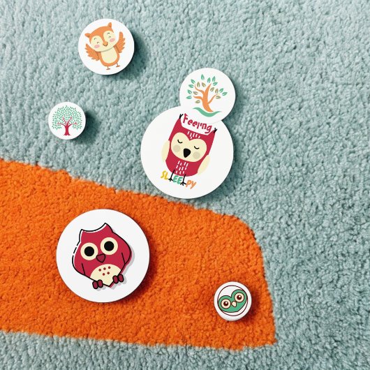 フクロウの鳥のテーブルコンフェッティ コンフェッティ