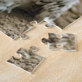 フクロウの鳥餌食 ジグソーパズル (側面)