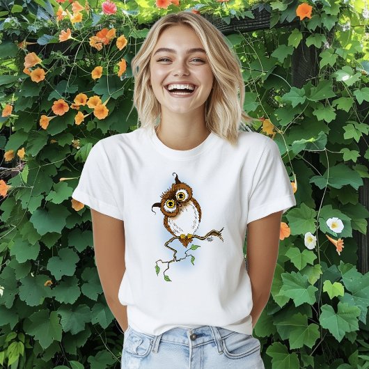 フクロウの鳴き声 Tシャツ