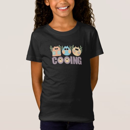 フクロウの鳴き声 Tシャツ (正面)