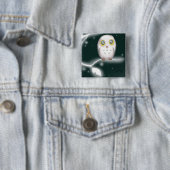 フクロウのbranchwm 缶バッジ (インサイチュ)