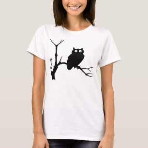 フクロウのTシャツ Tシャツ