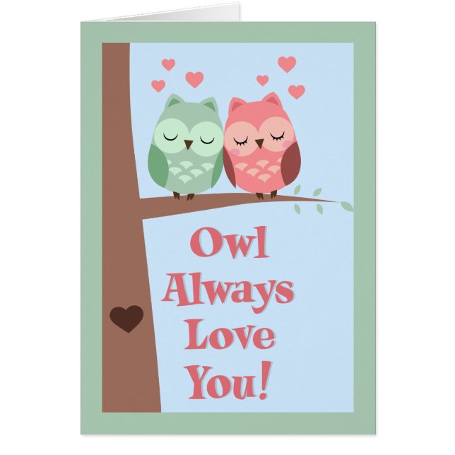 フクロウはいつもあなたを愛する (正面)