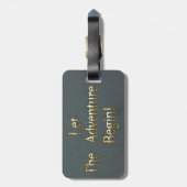 フクロウはいつもあなたを愛する ラゲッジタグ (裏面縦)