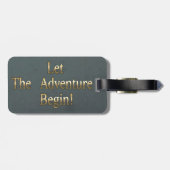 フクロウはいつもあなたを愛する ラゲッジタグ (裏面横)