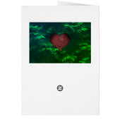 フクロウはいつもロマンチックな素朴な木を愛している (裏面)