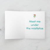 「フクロウはいつも君を愛してる」クリスマス·ラブ シーズンカード (内部)