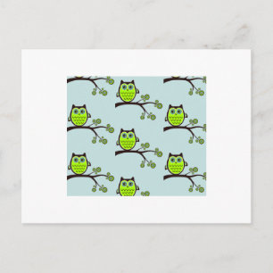 フクロウはがき ポストカード