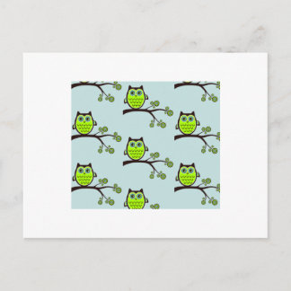 フクロウはがき ポストカード
