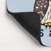 フクロウはクールです! マウスパッド (コーナー)