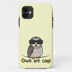 フクロウはクールです iPhone 11 ケース