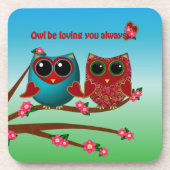 フクロウはユーコースターを愛している コースター (正面)