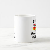 フクロウは可能だ コーヒーマグカップ (中央)