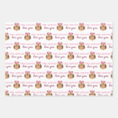 フクロウは常にあなたを包む紙シート ラッピングペーパーシート (正面)