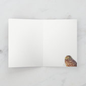 フクロウは常にあなたを愛するすべての行事グリーティングカード カード (内部)