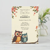 フクロウは常に一緒にいる 招待状 (スタンド正面)