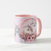 フクロウは永遠にあなたを愛する マグカップ (正面右)