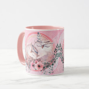 フクロウは永遠にあなたを愛する マグカップ