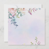 フクロウは永遠にあなたを愛する 招待状 (裏面)