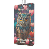 フクロウは空気フレッシュナーを愛する カーエアーフレッシュナー (左)