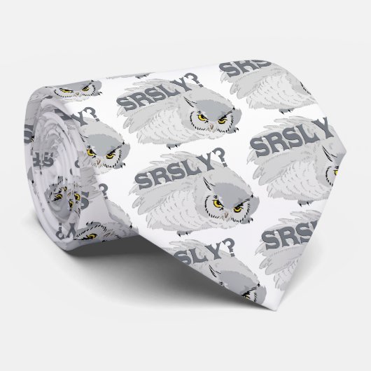 フクロウは？ ネクタイ (ロール)