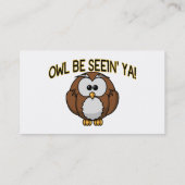 フクロウはSeein Yaです 名刺 (裏面)