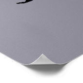 フクロウへの献上品 ポスター (角)