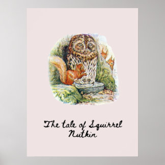 フクロウへの献上品 ポスター