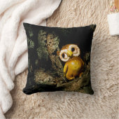 フクロウを収穫する クッション (ブランケット)
