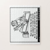 フクロウを持つ老人がありました ジグソーパズル (縦)