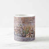 フクロウを掘り進むこと コーヒーマグカップ (中央)