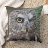 フクロウを鋸磨いて下さい クッション (ブランケット)