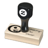 フクロウイニシャル ラバースタンプ (スタンプ)