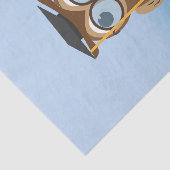 フクロウイラストレーション 薄葉紙 (詳細)