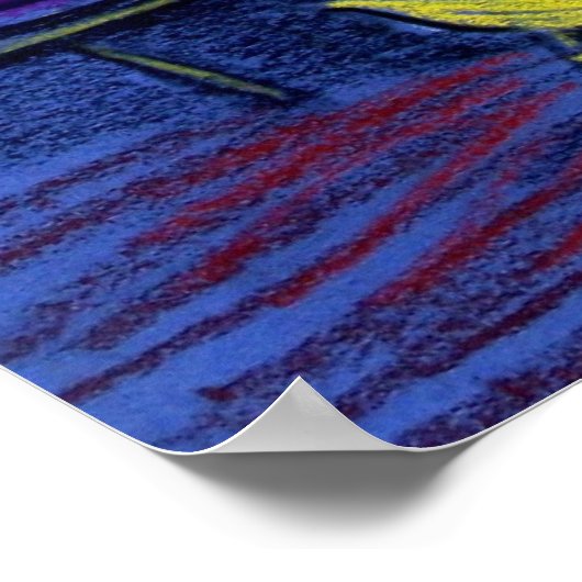 フクロウウィザーズ魔法錬金術ポお洒落スタおもしろいー ポスター (角)