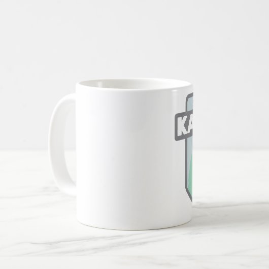 フクロウオウムのコーヒー・マグを救って下さい コーヒーマグカップ (正面左)