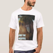 フクロウオウムを救って下さい! Tシャツ (正面)