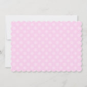 フクロウオンブランチベビーシャワー招待状 招待状 (裏面)