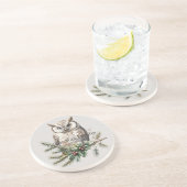 フクロウオンブランチ コースター (側面)