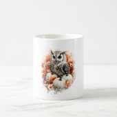 フクロウカントリーカボチャ コーヒーマグカップ (中央)