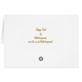 フクロウカード (裏面横)