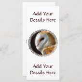 フクロウカード (正面/裏面)