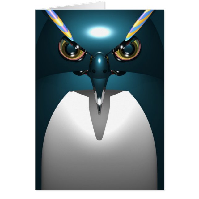 フクロウカード (正面)