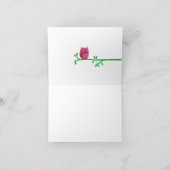 フクロウガールサンキューカード サンキューカード (内部)