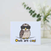 フクロウクールズ ポストカード (スタンド正面)