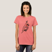 フクロウコクチエル Tシャツ (正面フル)