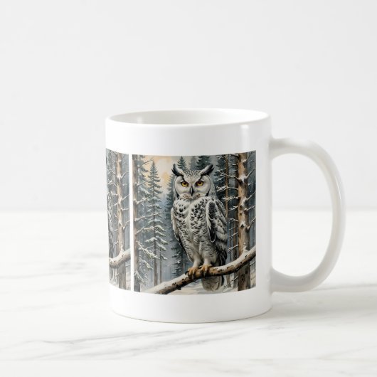 フクロウコーヒーマグ コーヒーマグカップ (右)